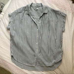 Madewell Striped Button Down Shirt
